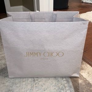 Original and 100 percent authentic Jimmy Choo bag/ Gift bag